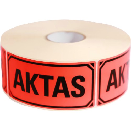 Varningsetikett Aktas