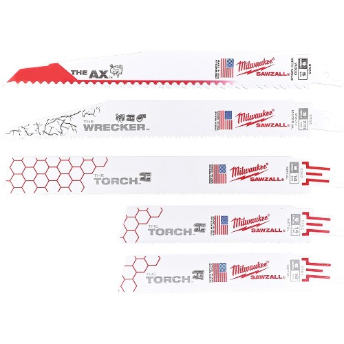Tigersågbladsats MILWAUKEE Sawzall 5 delar