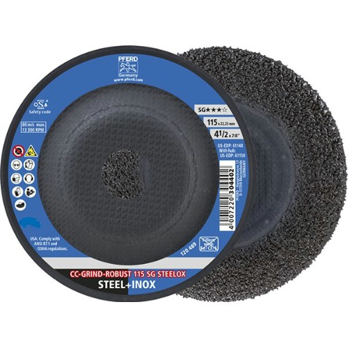 Sliprondell PFERD CC-GRIND ROBUST SG-STEELOX