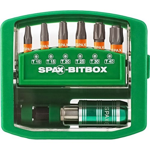 Bitssats 1/4" SPAX BITBOX T-STAR plus