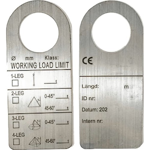 Märkbricka BEDSAB MyrantiQ Klass 8, 10, 12