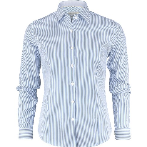 Skjorta J.HARVEST & FROST Yellow Bow 50 Dam Stripe