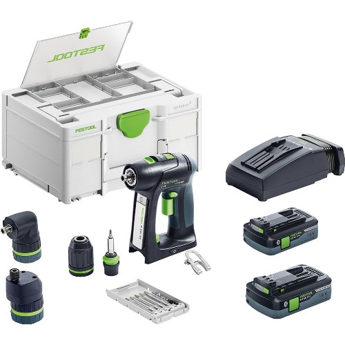 Borrskruvdragare FESTOOL C 18 HPC 4,0 I-Set 18 V