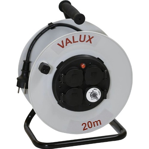 Kabelvinda VALUX 4-vägs 230 V fast centrum