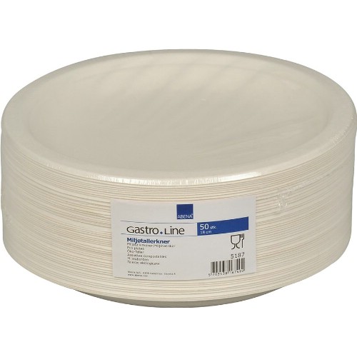 Tallrik bagasse ABENA