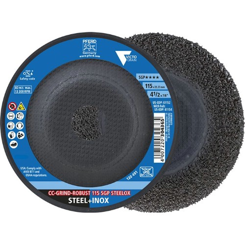 Sliprondell PFERD CC-GRIND ROBUST SGP-STEELOX