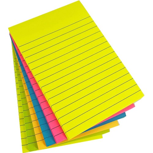 Noteringsblock LYRECO Premium självhäftande linjerat