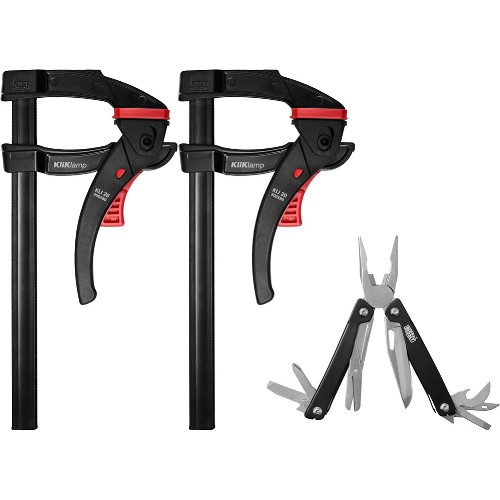 Snabbtvingset BESSEY KLI-SET-A med multiverktyg