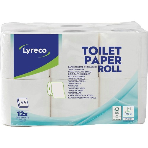 Toalettpapper LYRECO Toilet Paper Roll