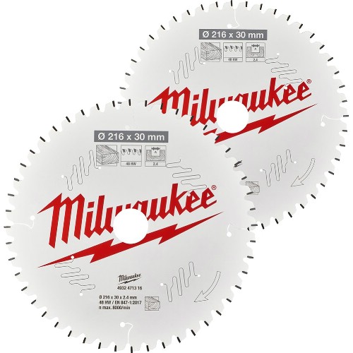 Sågklingpaket MILWAUKEE Trä 2-pack