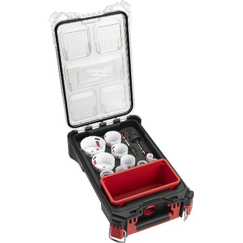 Hålsågsats MILWAUKEE Hole Dozer Packout 12 delar