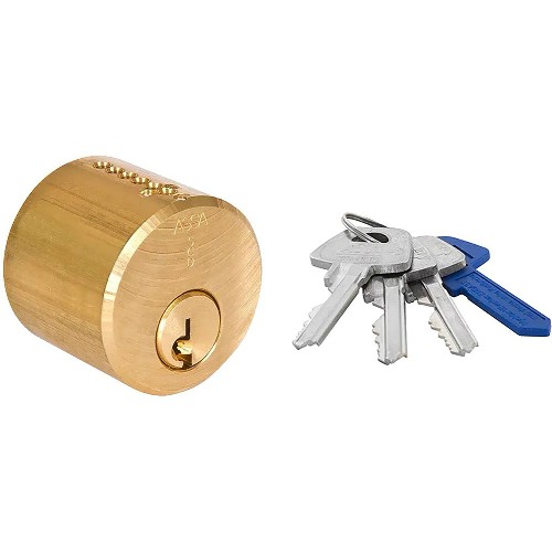 Säkerhetscylinder ASSA 1211 inkl 3 nycklar