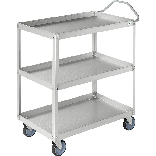 Hyllvagn KM 3 hyllplan Aluzink