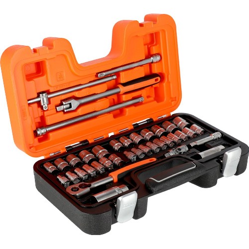 Hylsnyckelsats 3/8" mm/tum 38-delar BAHCO S380