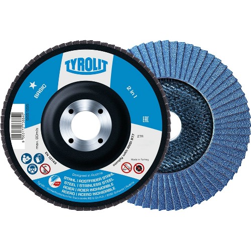 Lamellrondell TYROLIT Basic 2in1 vinklad