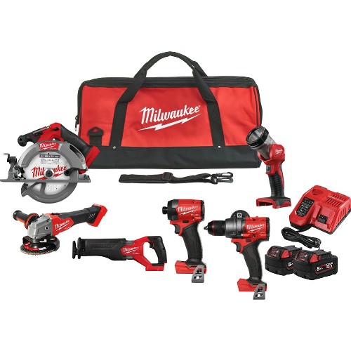 Kombipaket MILWAUKEE M18 FPP6G3-502B 18 V