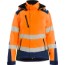 Orange/Marinblå