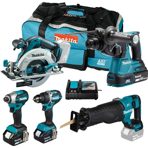 Kombipaket MAKITA DLX5112TX1 18 V